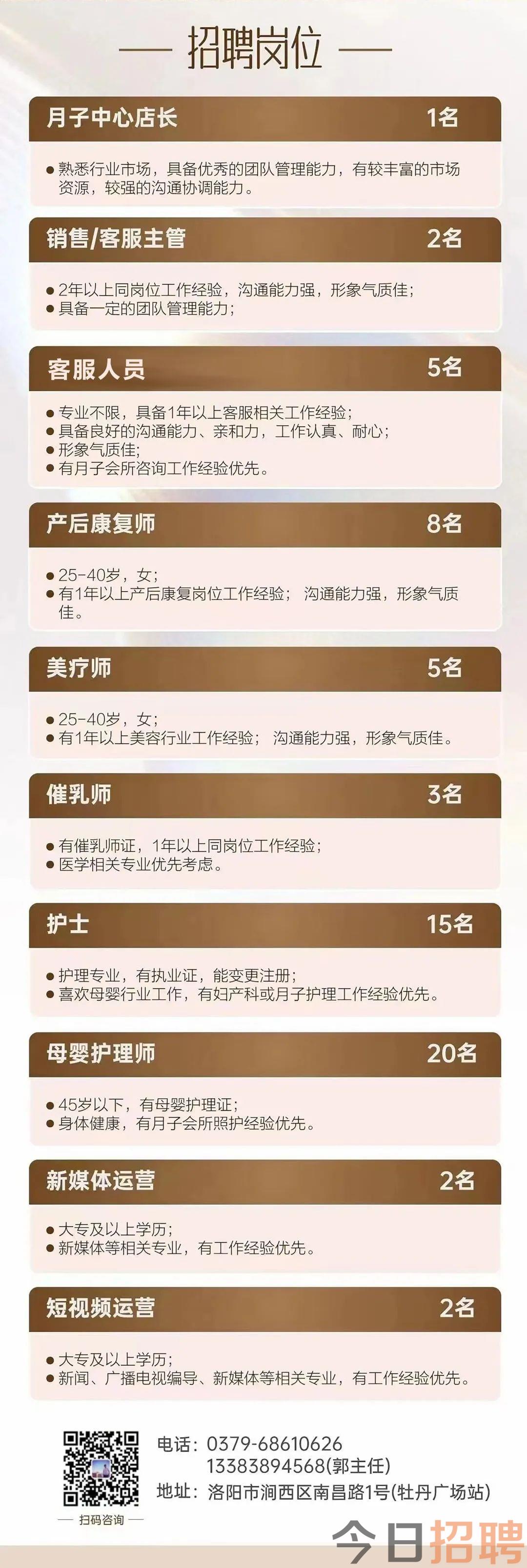 洛阳最新招聘信息双休，时代的选择与人才的机遇